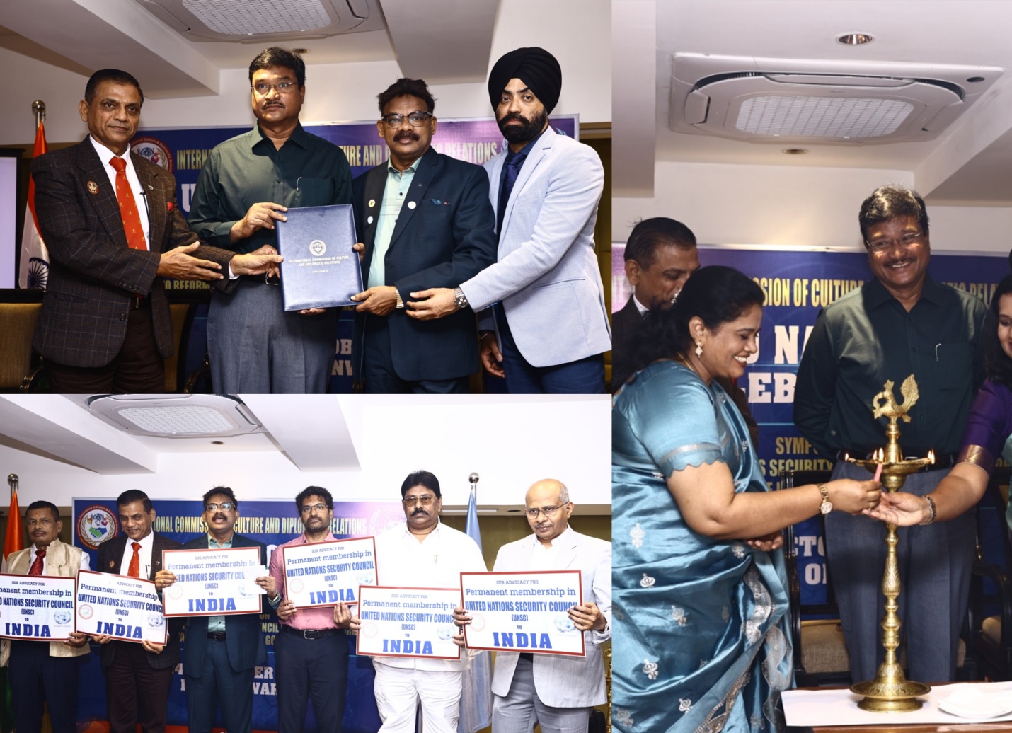 ICCDR Advocates India’s Permanent Seat in UN Security Council; Discusses Collaborative Framework for Urban Resilience