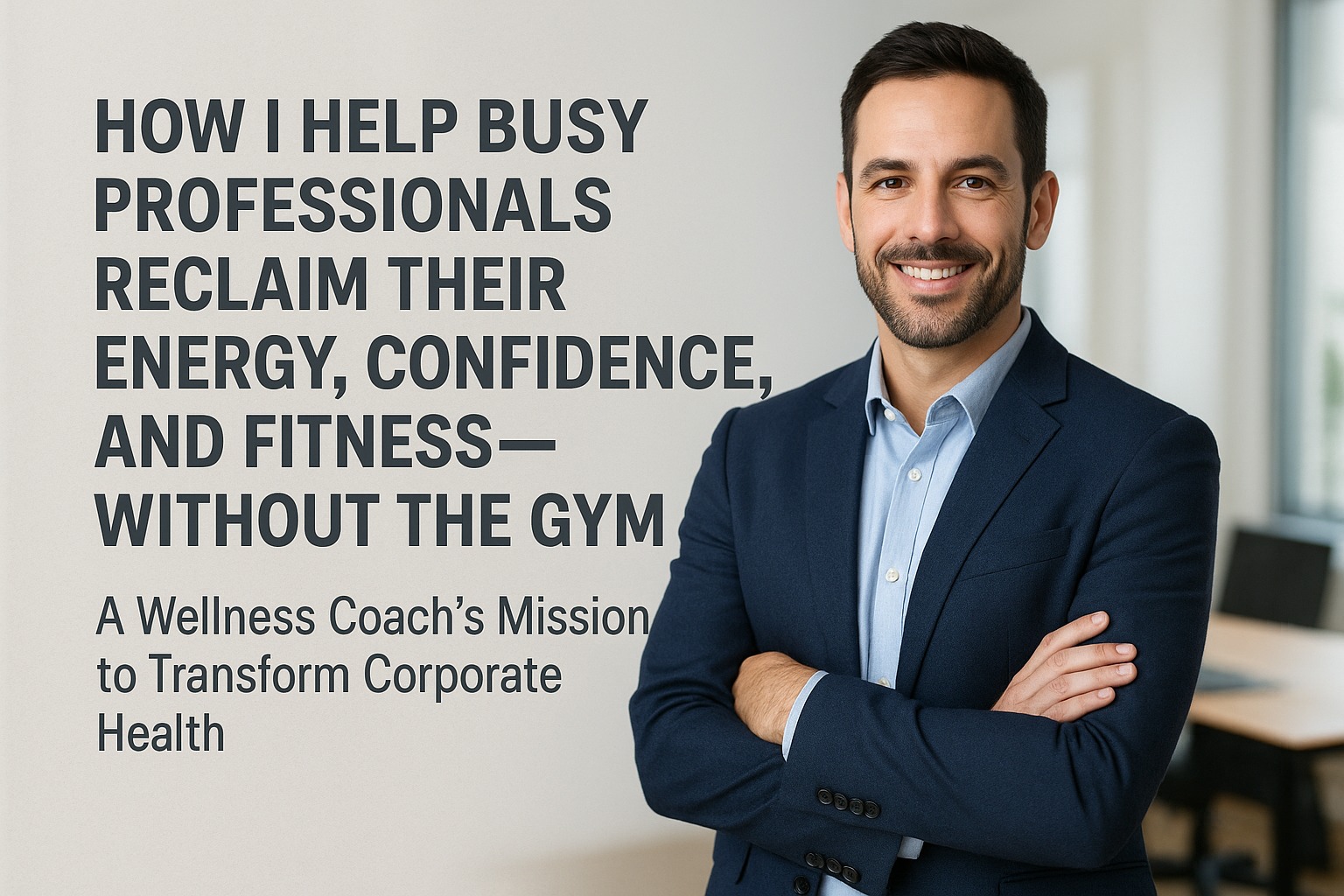 From Overworked to Energized: How Professionals Can Reclaim Their Health and Productivity