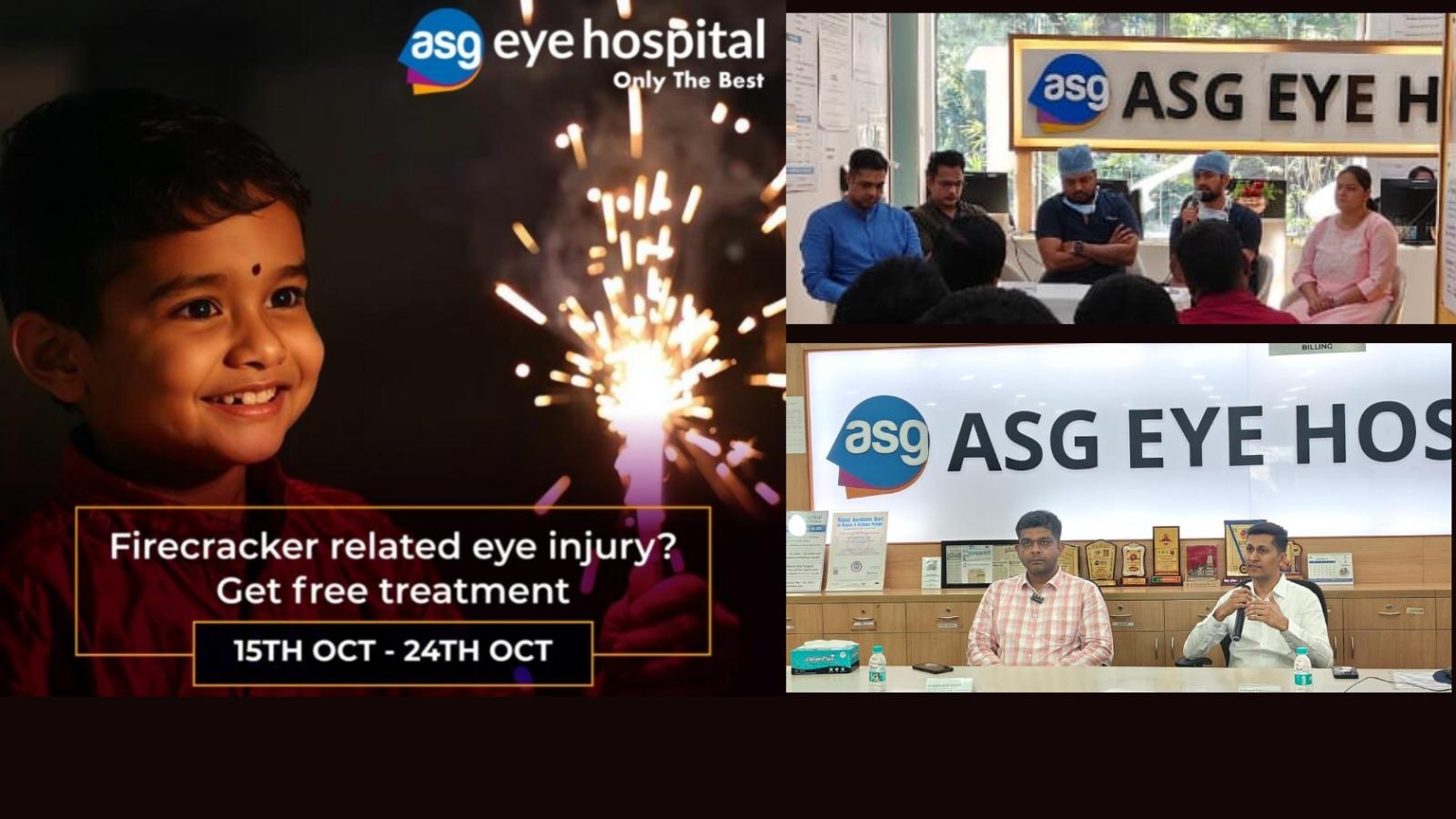 Rising Firecracker Eye Injuries: ASG Eye Hospital Issues Diwali Safety Advisory