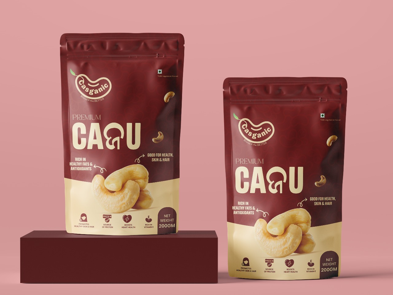 Casganic: The Premium Cashew Brand Promoting Health, Beauty, and Wellness Naturally