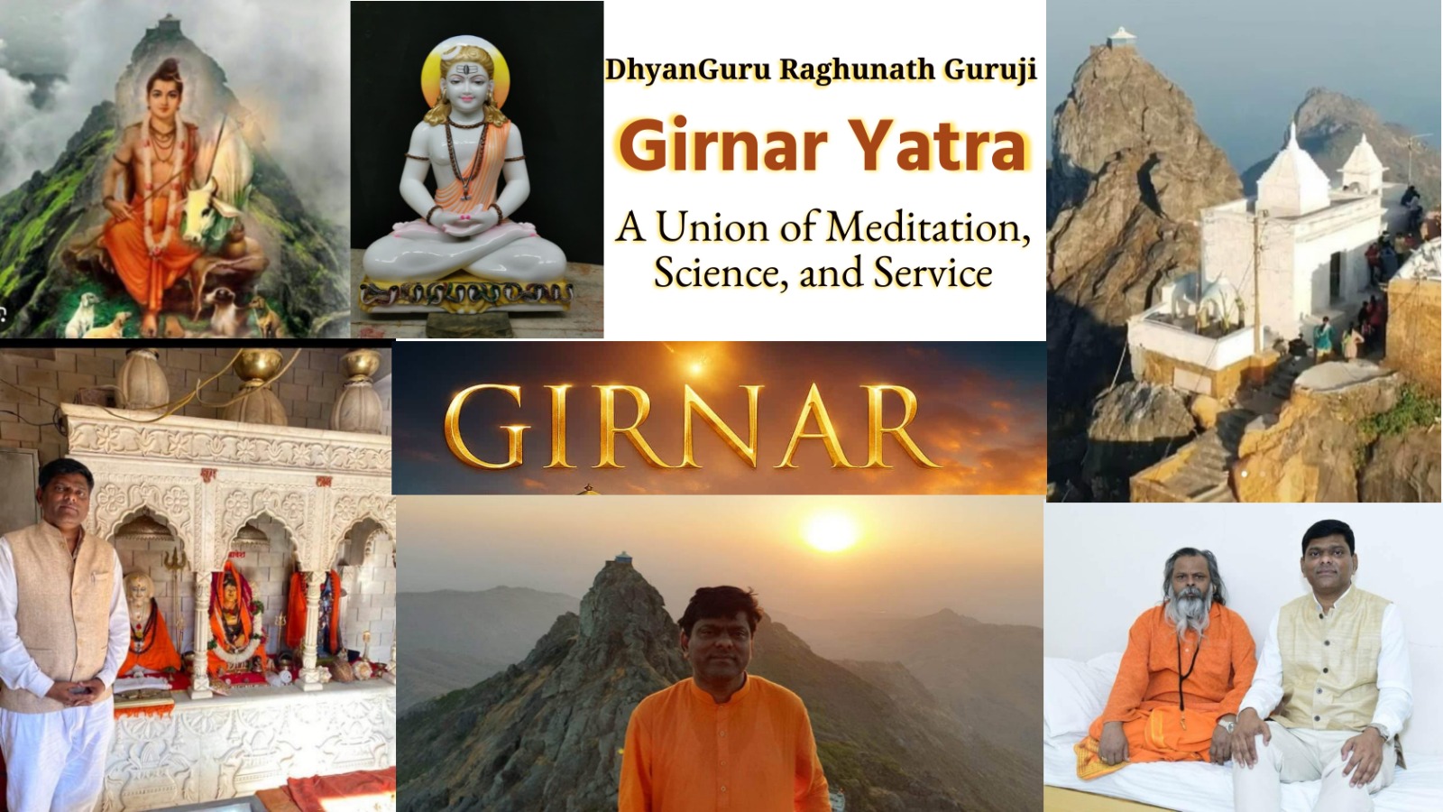 Girnar Yatra : A Union of Meditation, Science, and Service — Dhyan Guru Raghunath Guruji