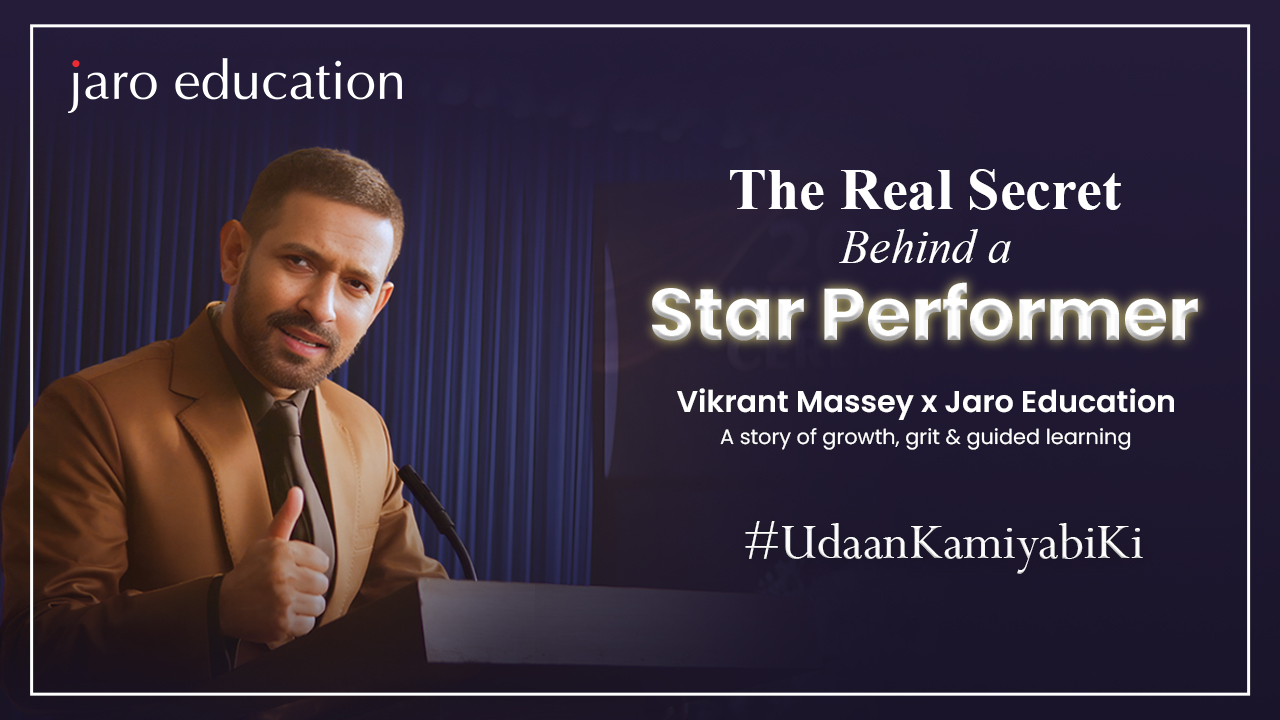 Jaro Education Launches Inspiring Ad Film with Vikrant Massey, Encouraging India’s Youth to Keep Learning and Moving Forward