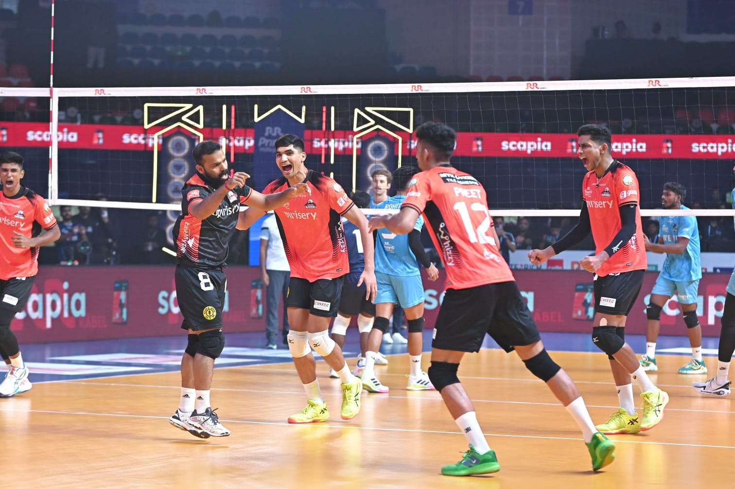 PVL 2025: Hyderabad Black Hawks Outshine Goa Guardians with a 3–1 Triumph