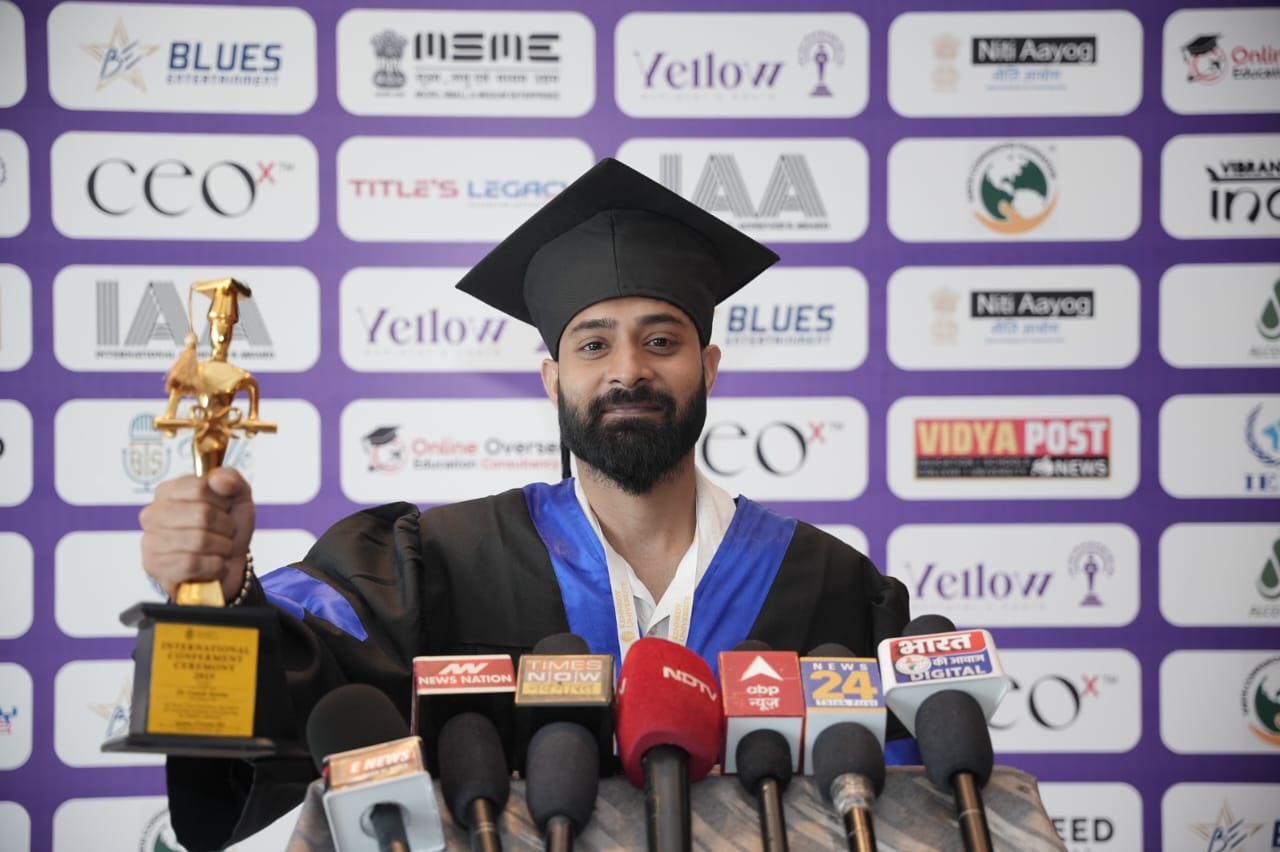 Dr. Gaurav Saxena – A Bridge Between Ancient Sanatan Wisdom and Modern Innovation