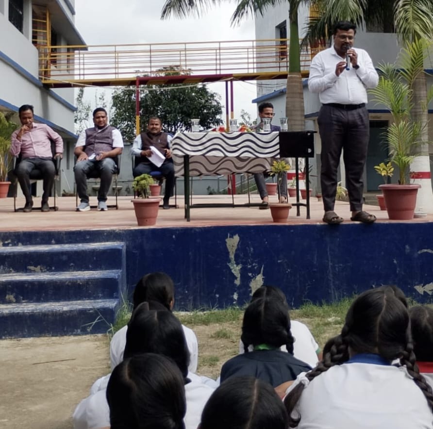 Dr. Shashank Kulkarni Delivers Lecture on “Role of Youth in Development of Bharat” at G. B. Memorial School, Sukarhattu, Ranchi