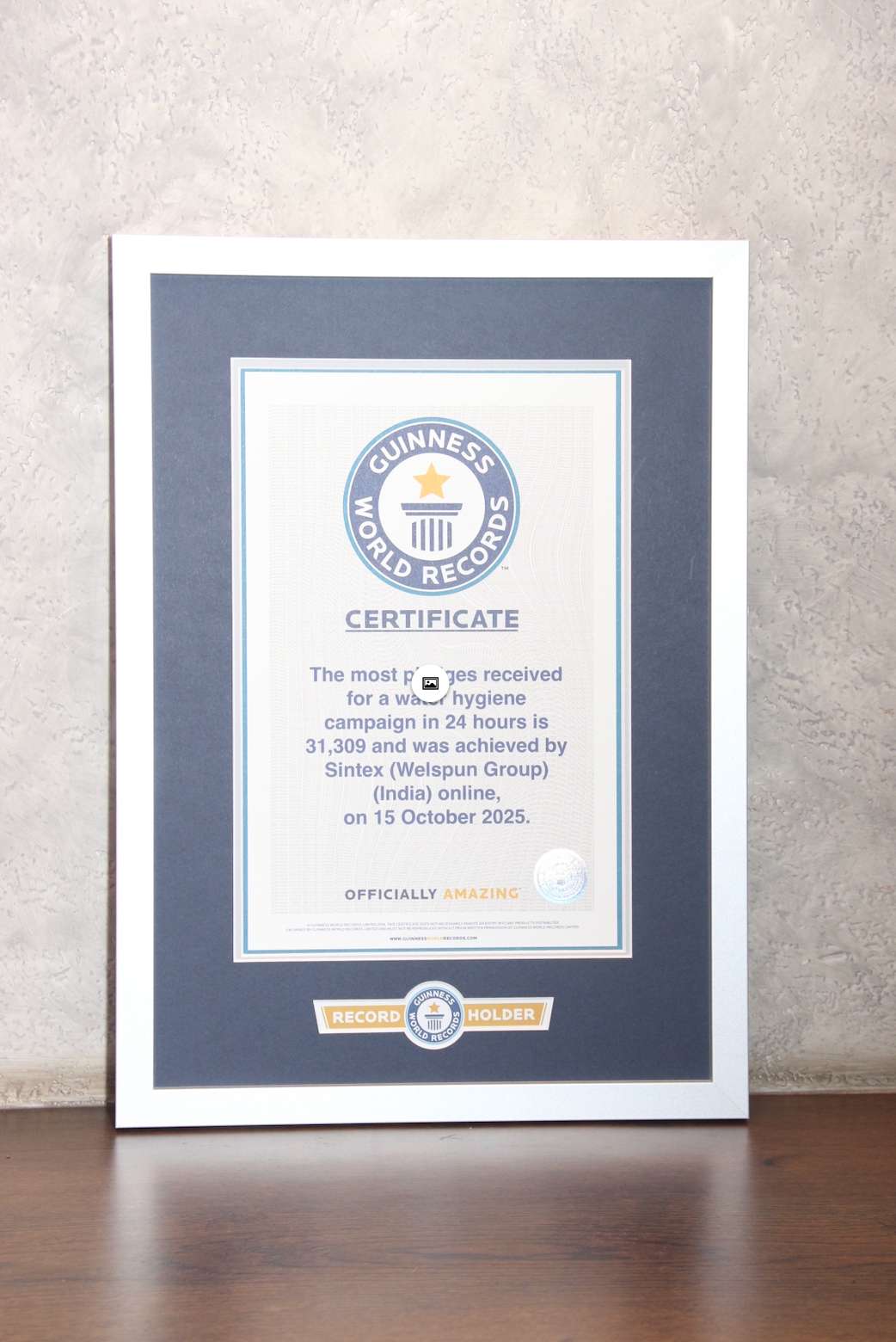 On Its 50th Anniversary, Sintex sets a ‘Guinness World Record’ to champion responsible water use across India