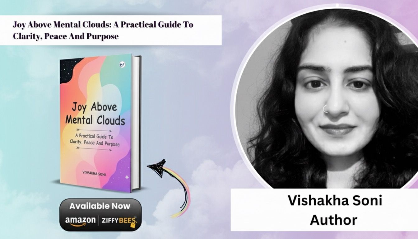 “Joy Above Mental Clouds” by Vishakha Soni: A Compassionate Guide to Clarity, Peace, and Purpose — Published by Clever Fox Publishing