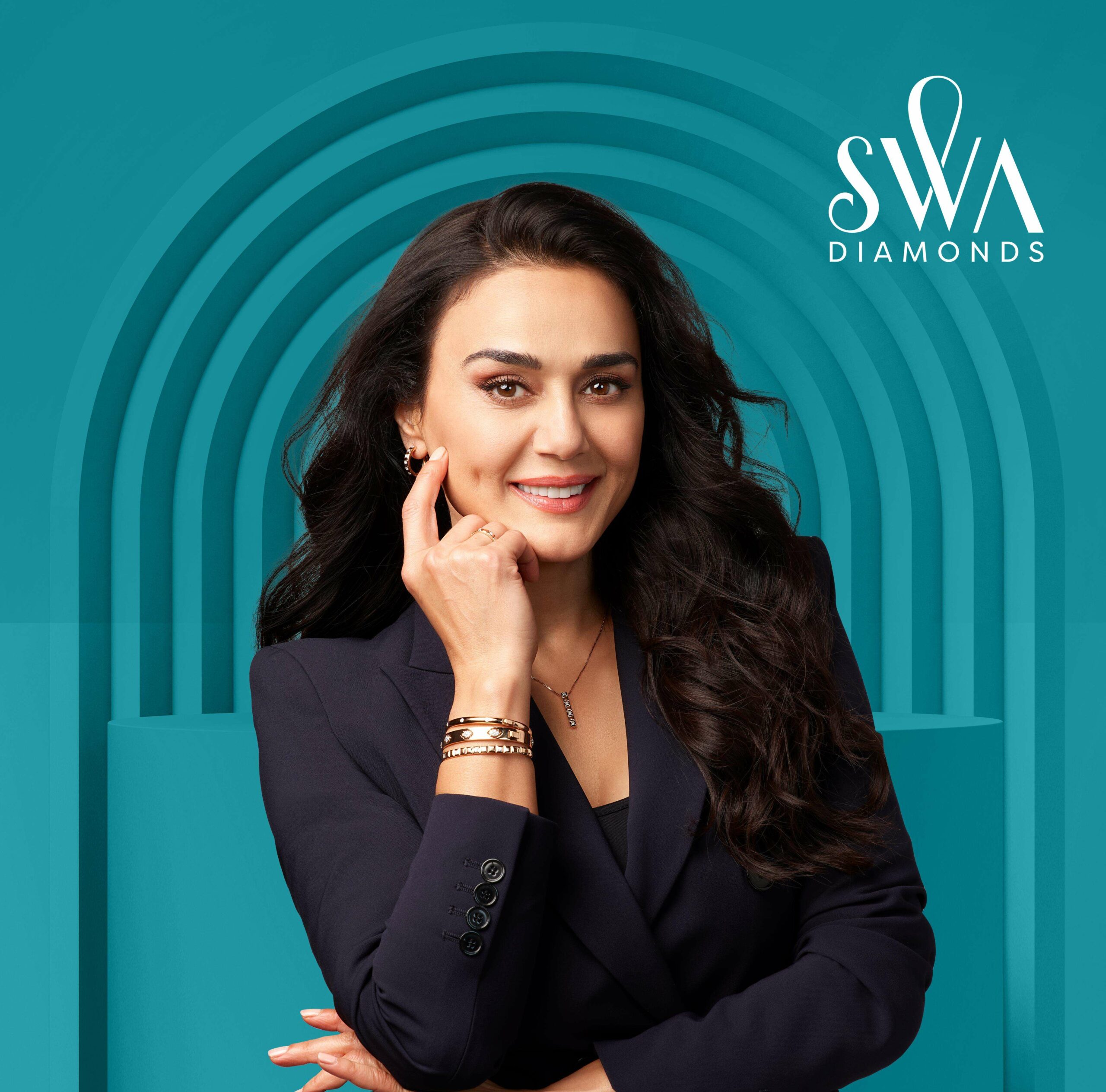 Preity G Zinta Makes a Powerful Comeback as the Face of Swa Diamonds