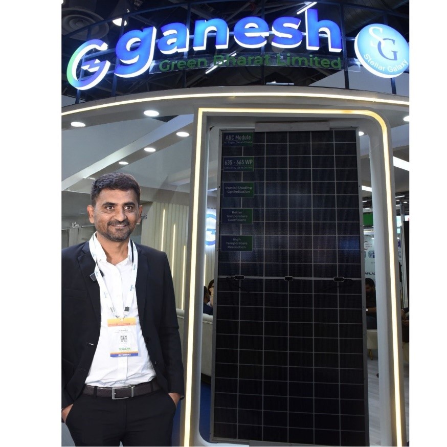 Ganesh Green Bharat Limited Unveils Revolutionary G12R and ABC Module Technologies at REI 2025
