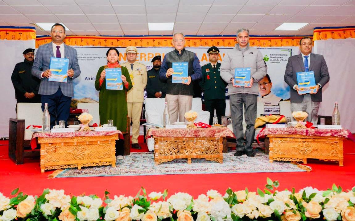 “Enterprising Ladakh” an initiative of Department of Higher Education UT Ladakh Implemented by EDII Ahmedabad