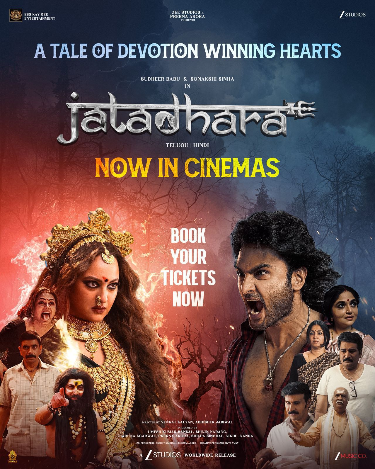 Zee Studios and Prerna Arora’s Jatadhara Holds Strong at the Box Office, Drawing Praise and Powerful Word of Mouth