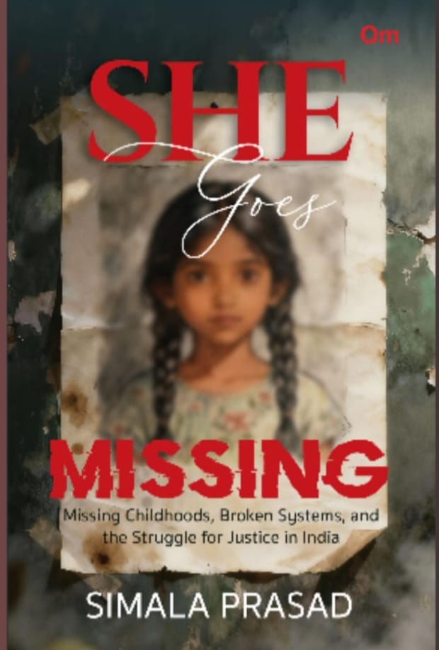 IPS Officer Simala Prasad Set to Release Her New Book She Goes Missing A powerful and urgent exploration of India’s silent crisis of missing girls