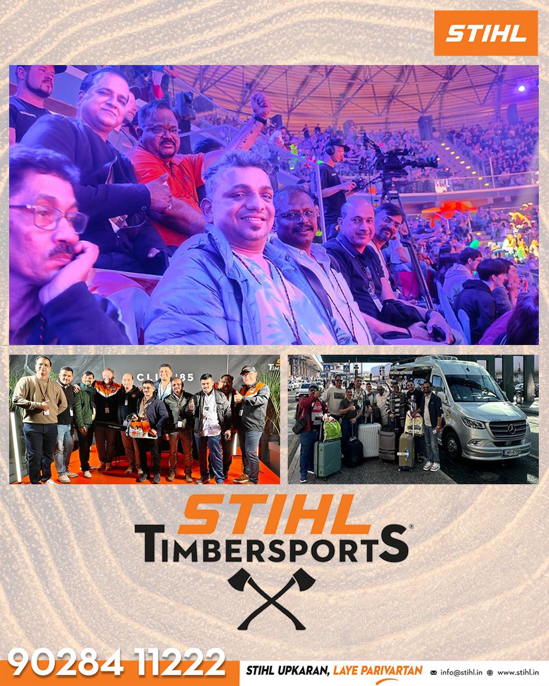 STIHL India Marks its Presence at the STIHL TIMBERSPORTS 2024 World Championship in Milan