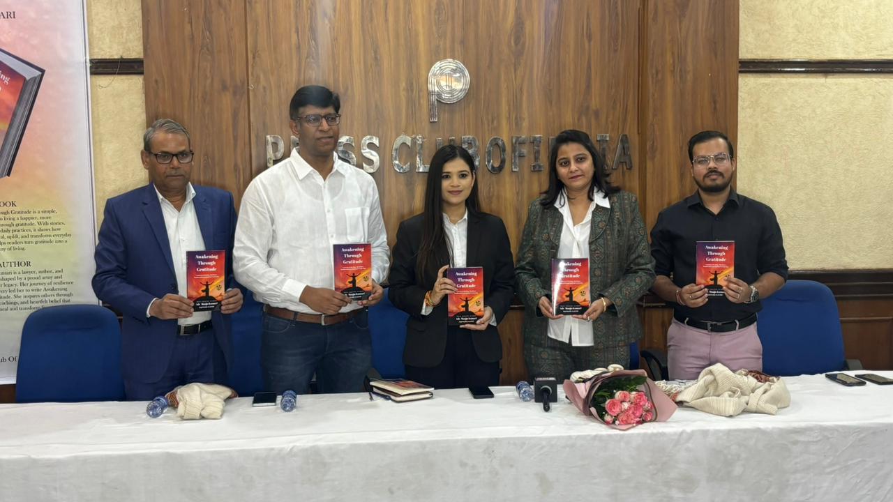 Awakening Through Gratitude” Successfully Launched in New Delhi