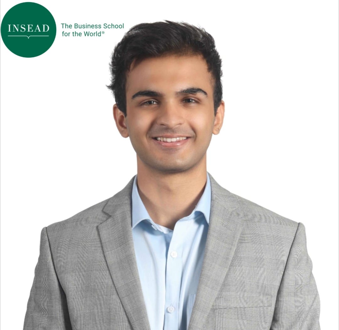 Young Indian Professional, Prakhar Kumar, Gains INSEAD MBA Admit at 23;Far Ahead of Global Average Age