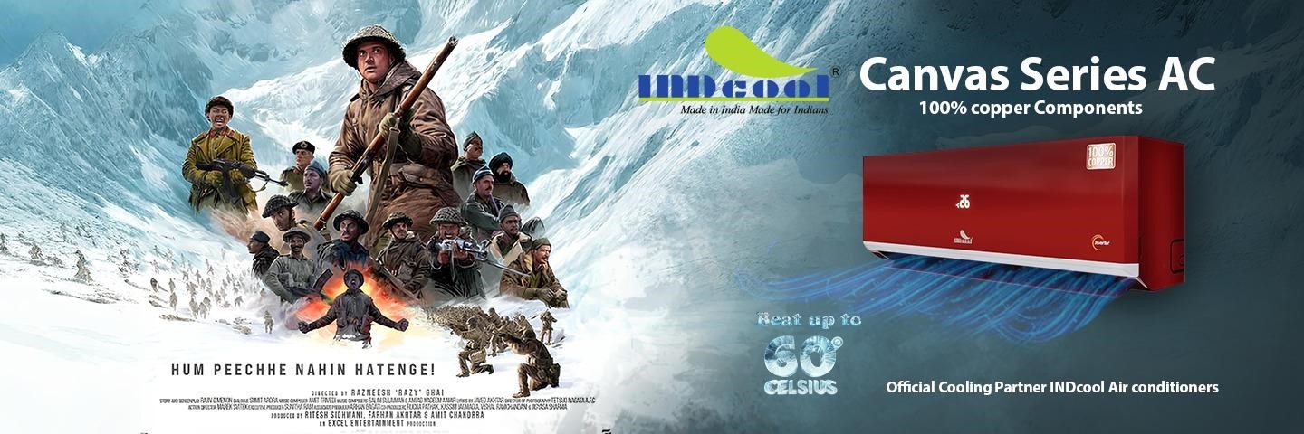 A Powerful Tale of Courage: 120 Bahadur Shines and INDcool Stands Proudly Beside It