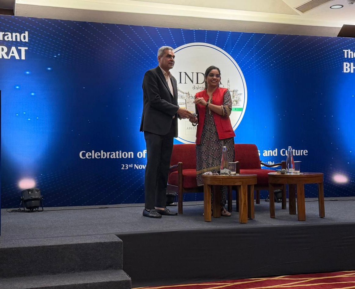 Kavan Kislaya Honored at India Dialogue Conclave 2025 for Literary Excellence