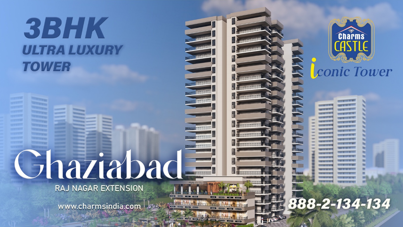 Charms India Iconic Tower – A Landmark of Quality, Progress & Premium Living