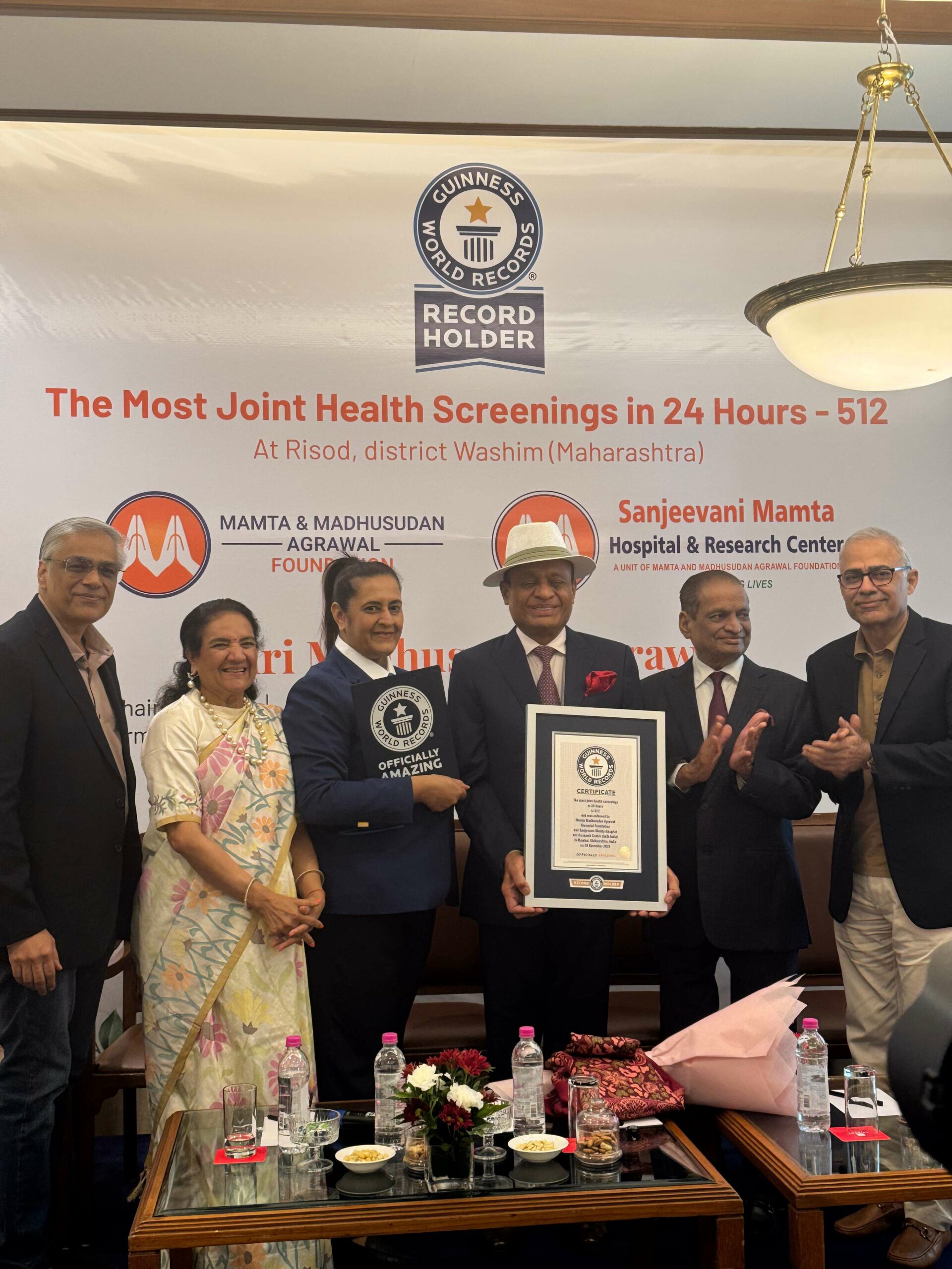 Pain-Free Maharashtra Sets GUINNESS WORLD RECORDS ™ title for most joint health screenings in 24 hours