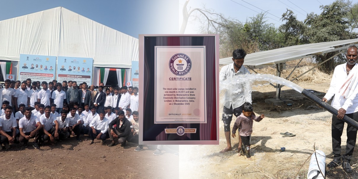 Rite Water Emerges as Fast-Growing Solar Pump Player, Contributes 2,497 Installations to Maharashtra’s Guinness World Record