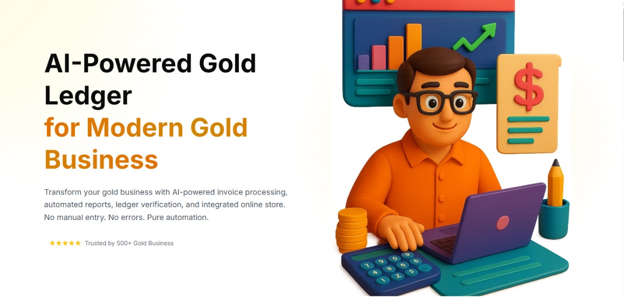 SocioLedger Launches India’s Most Advanced AI ERP for Gold & Silver Jewellery Businesses, Saving 50% of Daily Workload