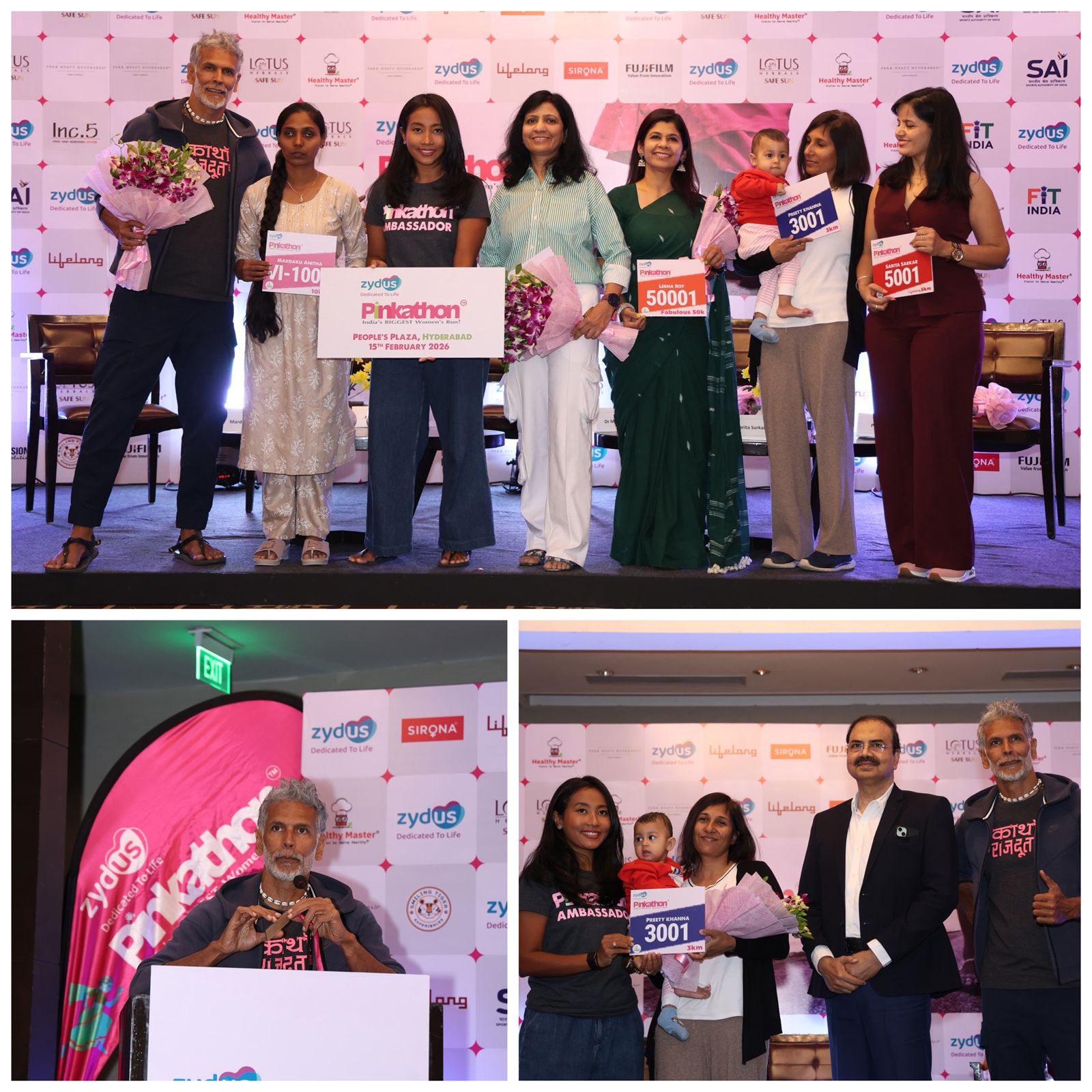 Pinkathon partners with Zydus to drive breast cancer awareness; Returns to Hyderabad for the 6th edition introducing first-ever Invincible Women