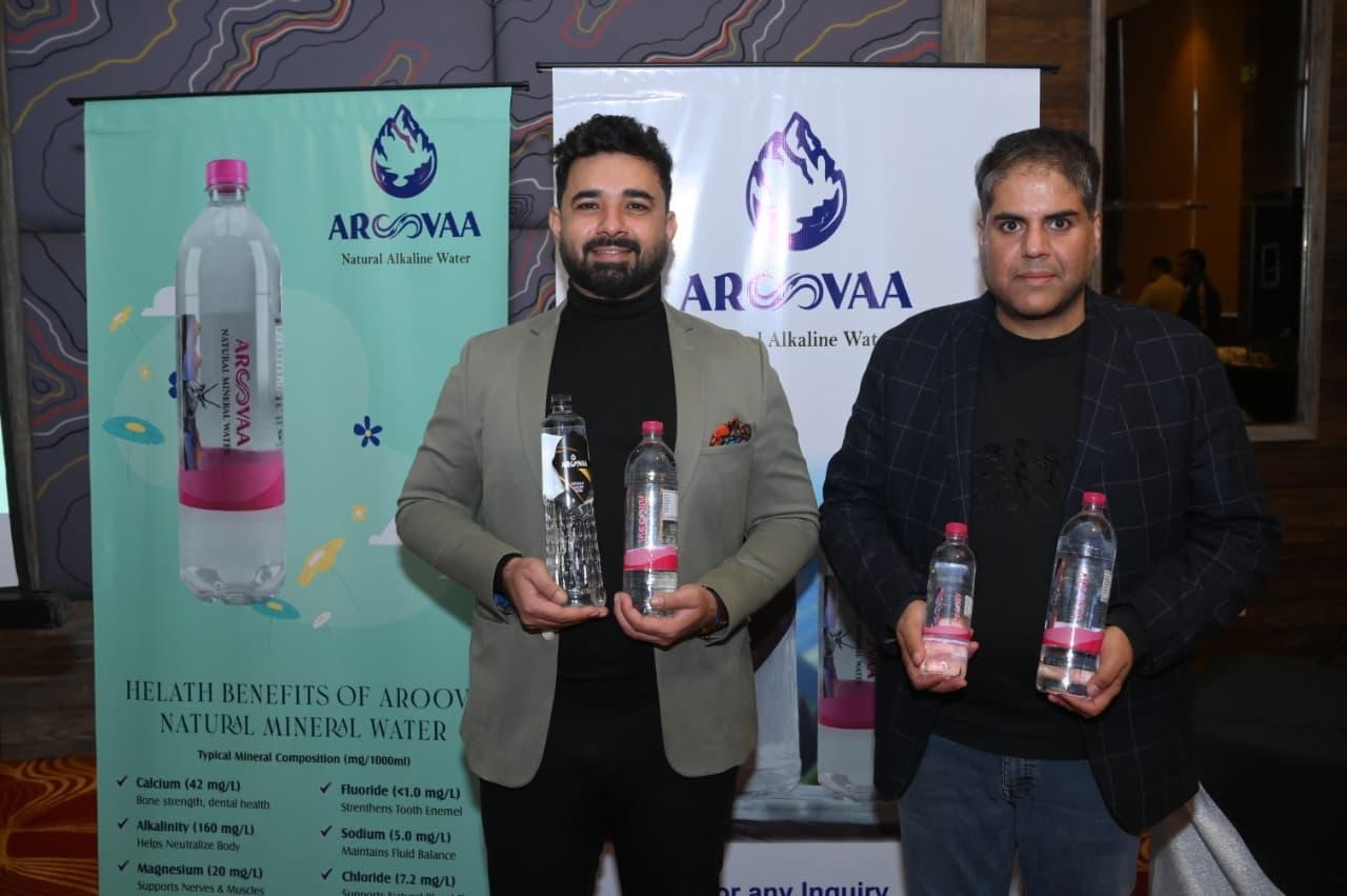 Maha Aroovaa India LLP Announces the Grand Launch of Aroovaa Natural Mineral Water in Jaipur, Rajasthan