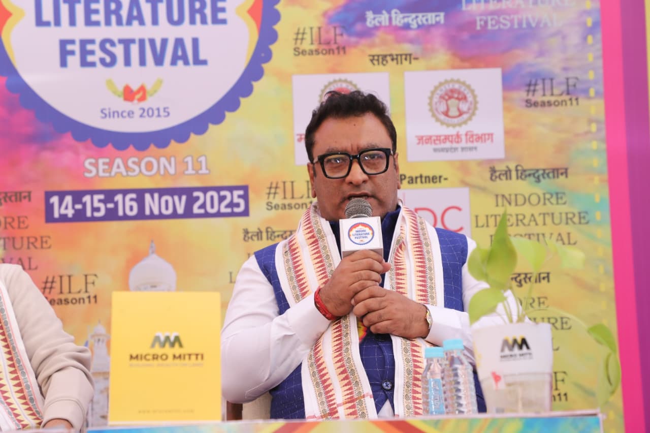 Anish Kanjilal Illuminates the Art of Writing at Indore Literature Festival 2025